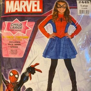 Spider-Girl costume. Size Large (12-14)